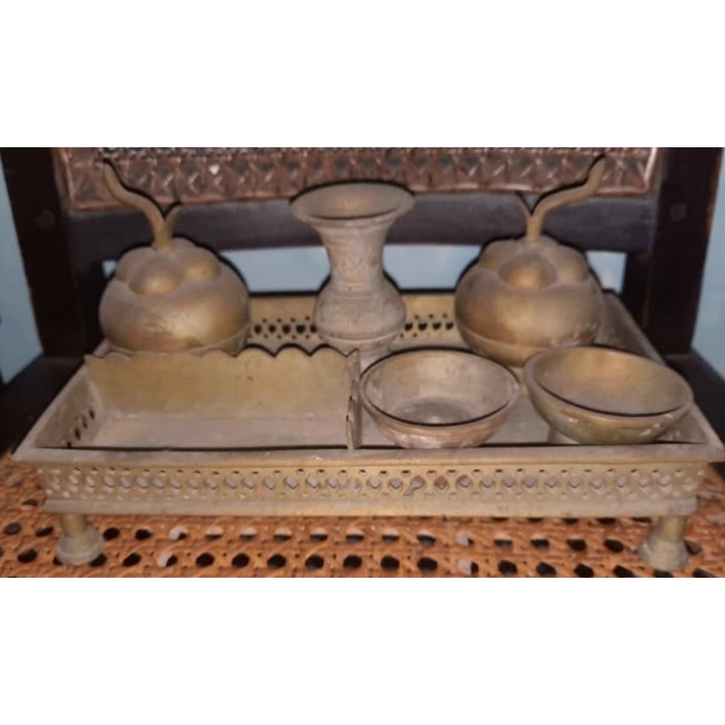 #kinangan logam #kuningan lama #vintage jadul #lawas hiasan #pajangan
