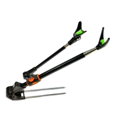 JAGRAK PANCING TEGEK JORAN BRACKET HITAM 210 CM STAINLESS STEEL