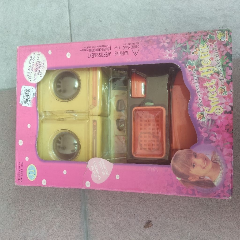 laundry mesin cuci set barbie barbi 1 6 30cm 29cm 30 29 sweet home accesories 1/6 scale figure 29cm 