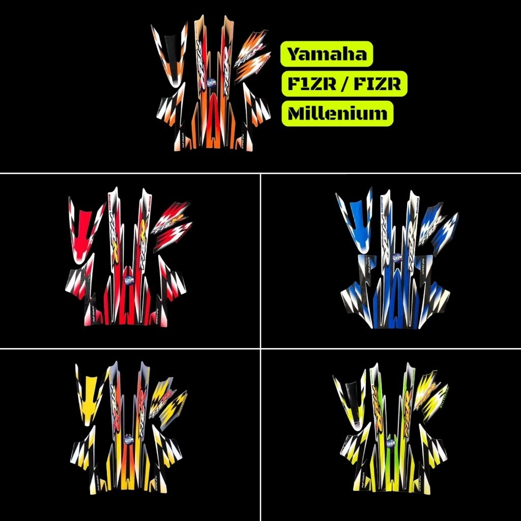Striping Sticker Yamaha F1ZR / FIZR Millenium