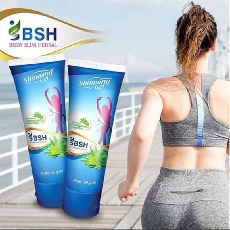 Hanasui BSH Slimming Gel | Body Slim Herbal | Pelangsing & Pengencangan Perut/