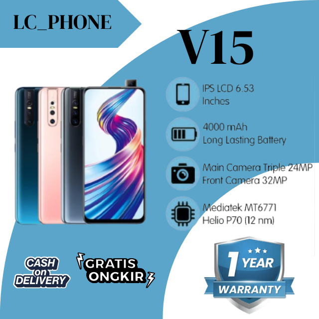 HP VIVO V15 99% baru RAM 8GB+256GB/HP MURAH/smartphone/handphone/Lift Kamera/6.53inch/hp android