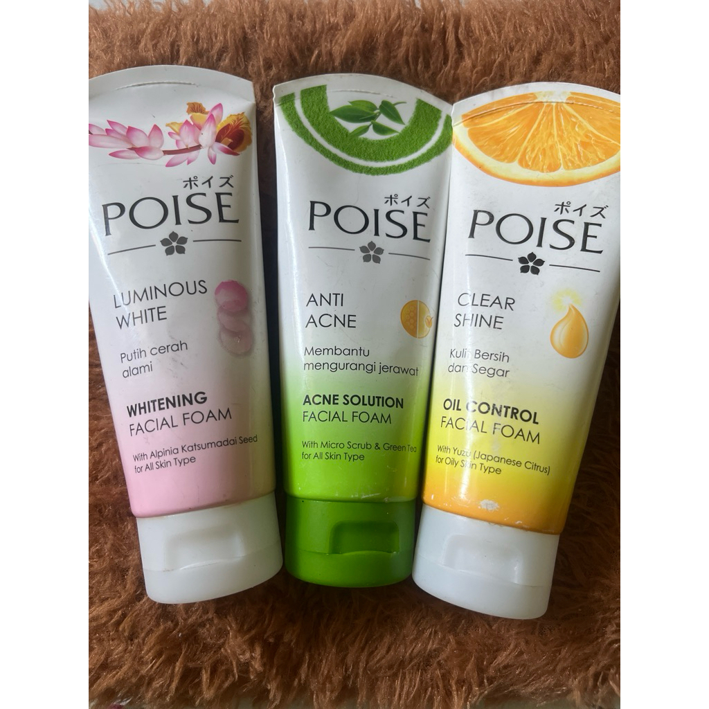 POISE FACIAL FOAM 100 ML