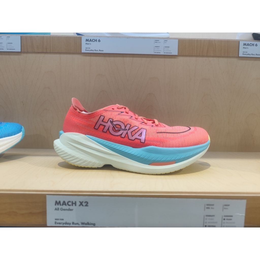 Hoka mach x2  women 100% original bnib