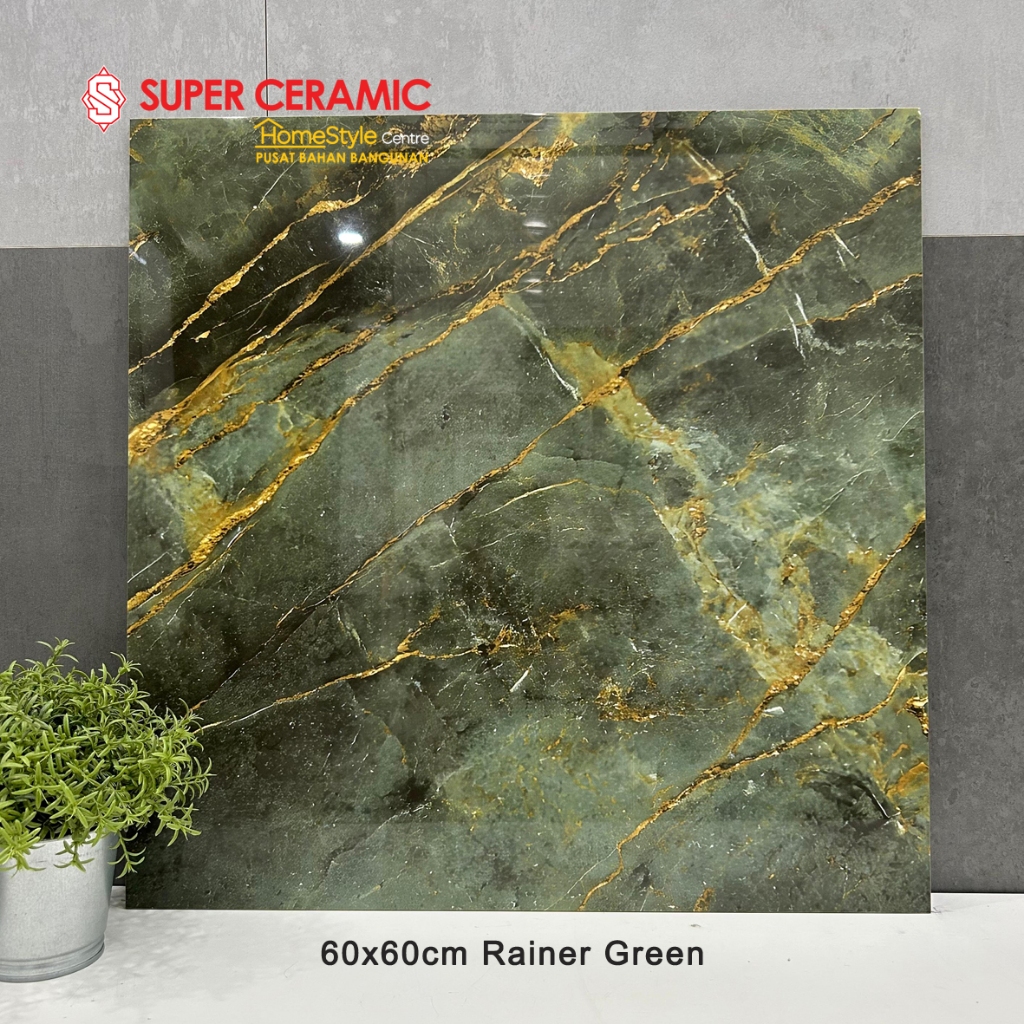 INFINITI 60x60 Granit Lantai Dinding - RAINER GREEN