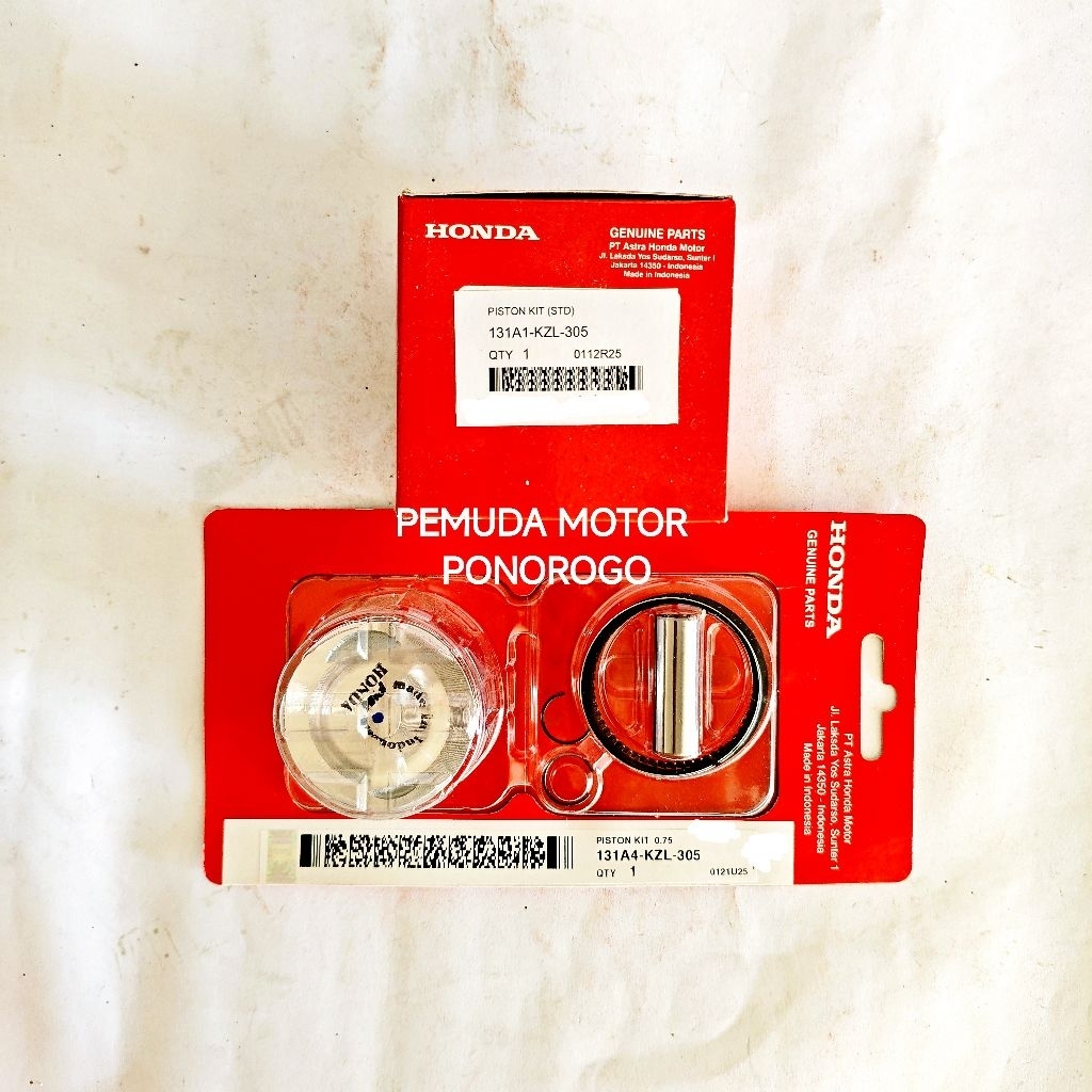 HONDA AHM PISTON KIT KZL BEAT FI SPACY FI SCOOPY FI 100% ORIGINAL