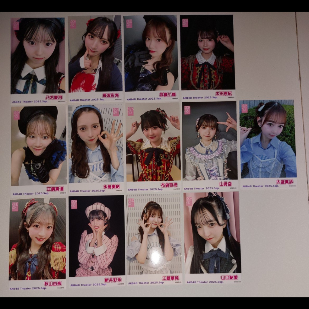 Photocard Theater AKB48 September 2025