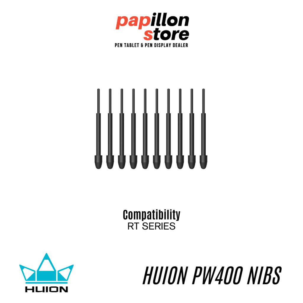 HUION PEN NIBS PW400 (10 NIBS)