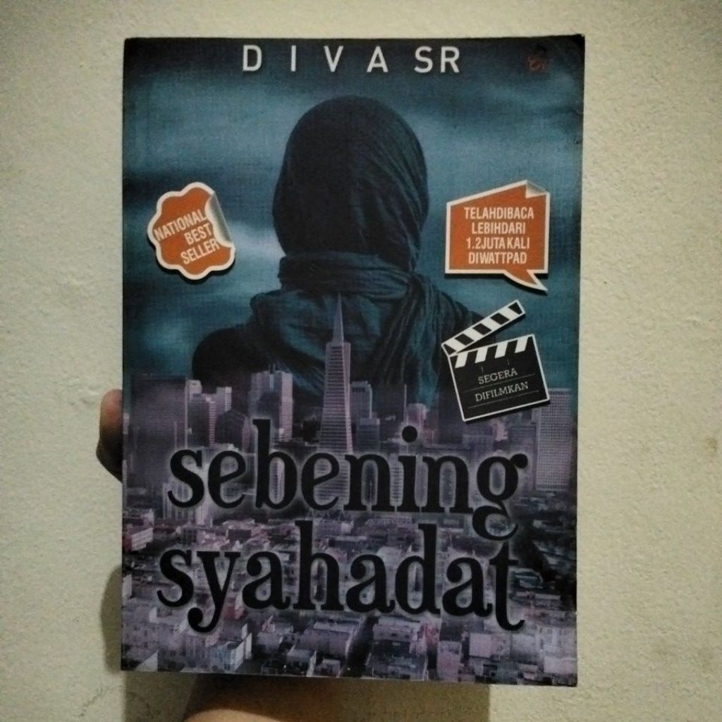 Preloved Buku Novel Sebening Syahadat Karya DIVA SR