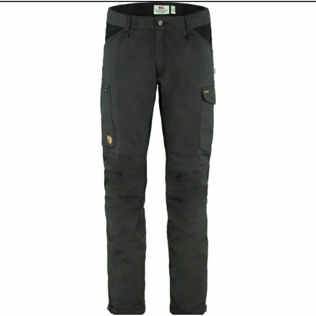 FJALLRAVEN KAIPAK TROUSERS DARK GREY CELANA PANJANG HIKING TREKKING TRAVELING ORIGINAL