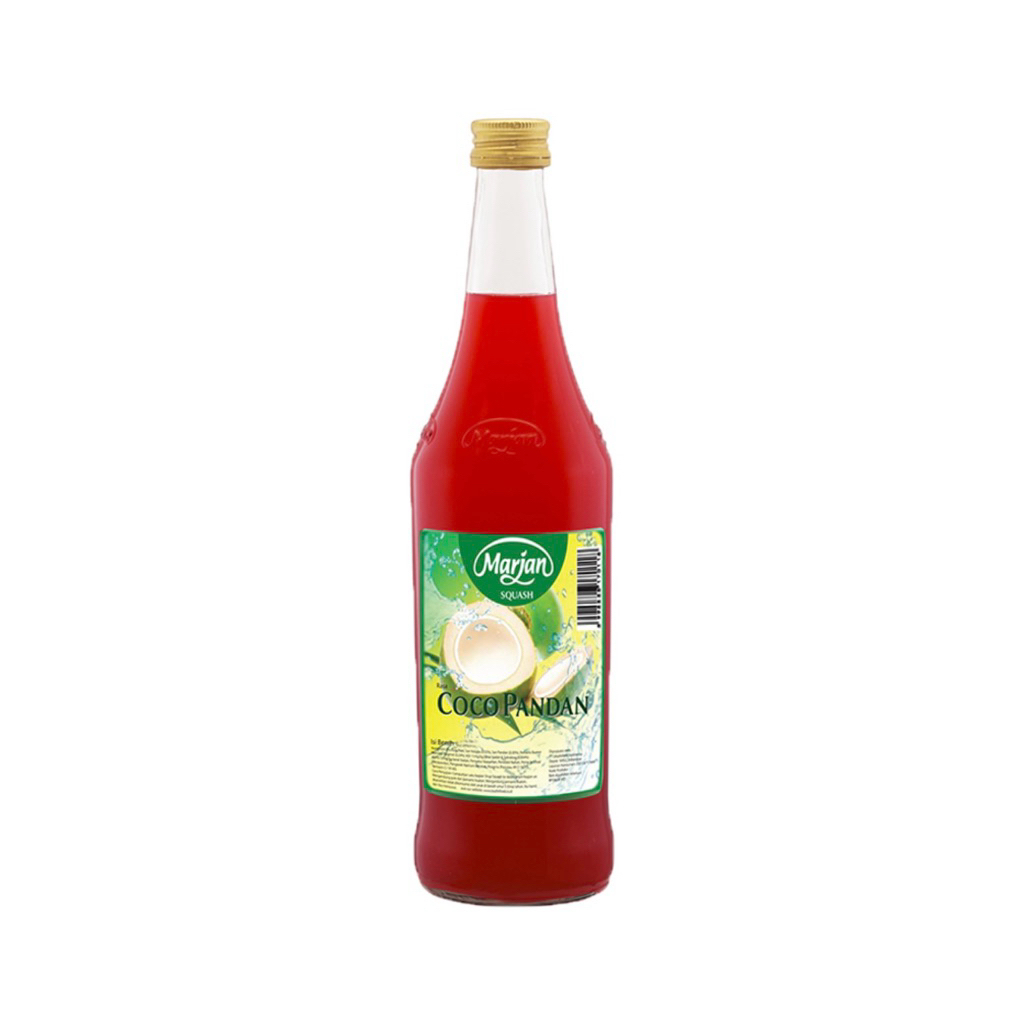 Marjan Squash Sirup Cocopandan Botol 400 ml