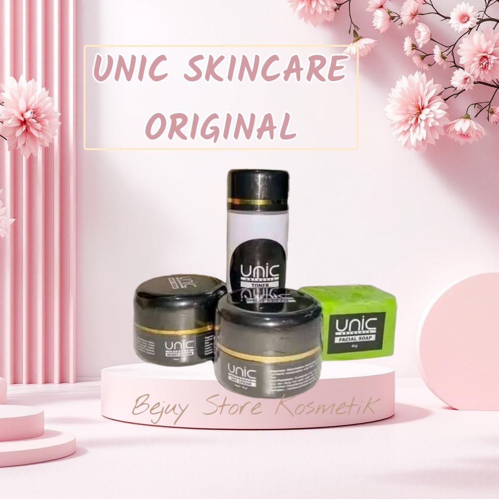 UNIC SKINCARE//KEMASAN DAY NIGHT POT ASLI BUKAN STIKER TEMPELAN//PRODUK ORIGINAL//AGEN RESMI RK GLOW
