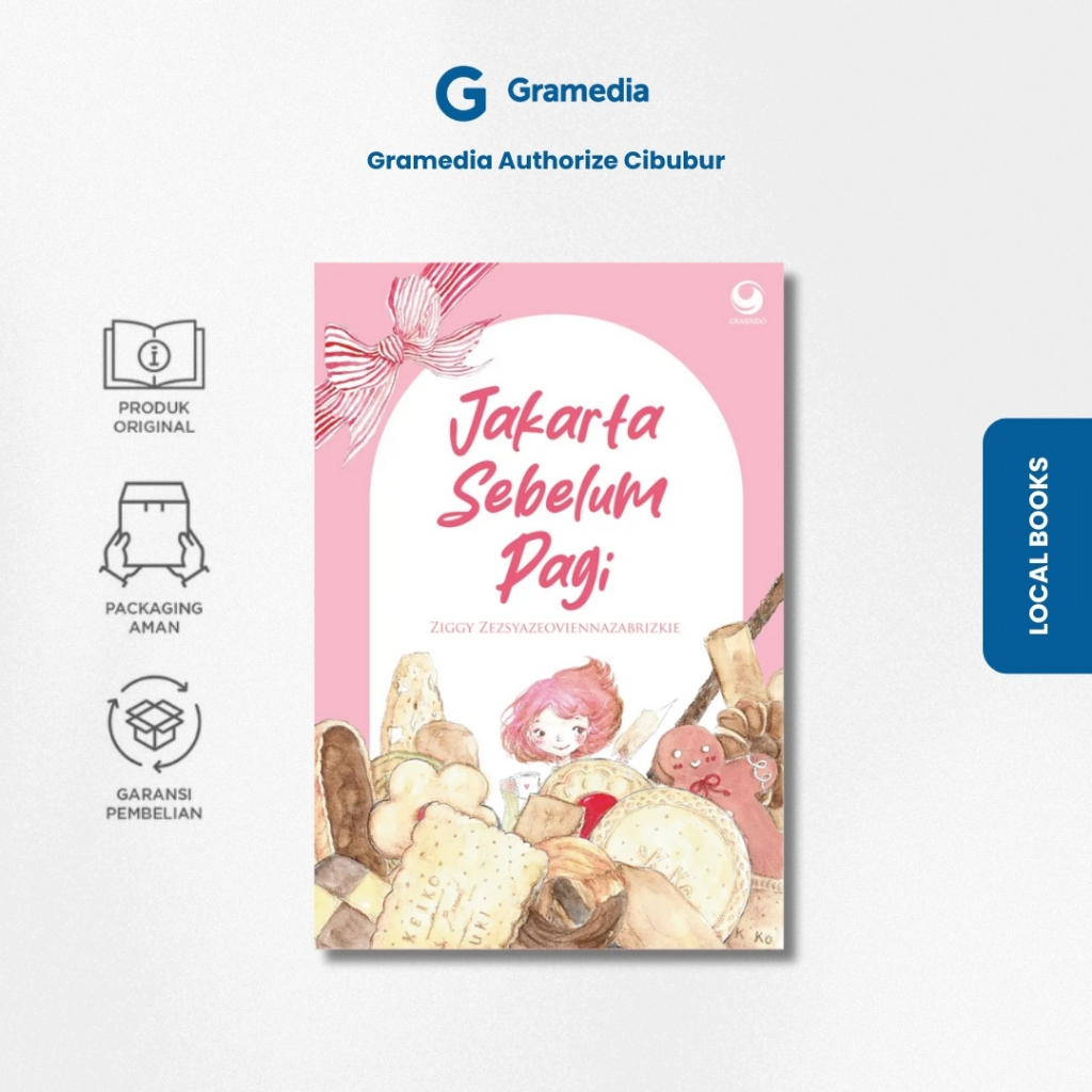 Gramedia Cibubur - Jakarta Sebelum Pagi (Ziggy Zezsyazeoviennazabrizkie)