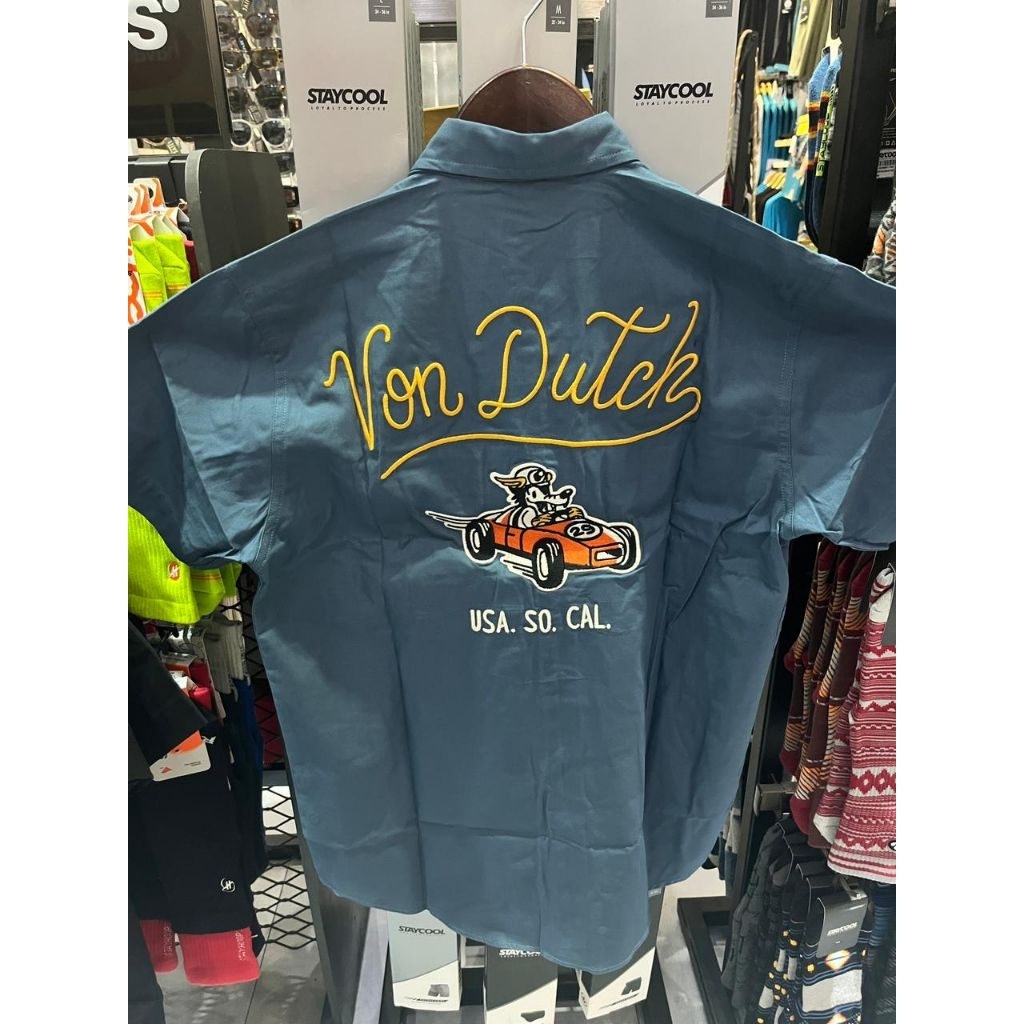 VON DUTCH 1622 WORKSHIRT BLUE