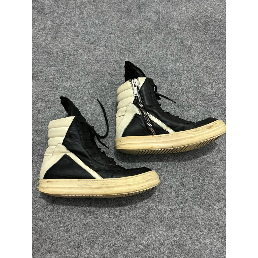 OG Rick Owens Geobasket shoes leather