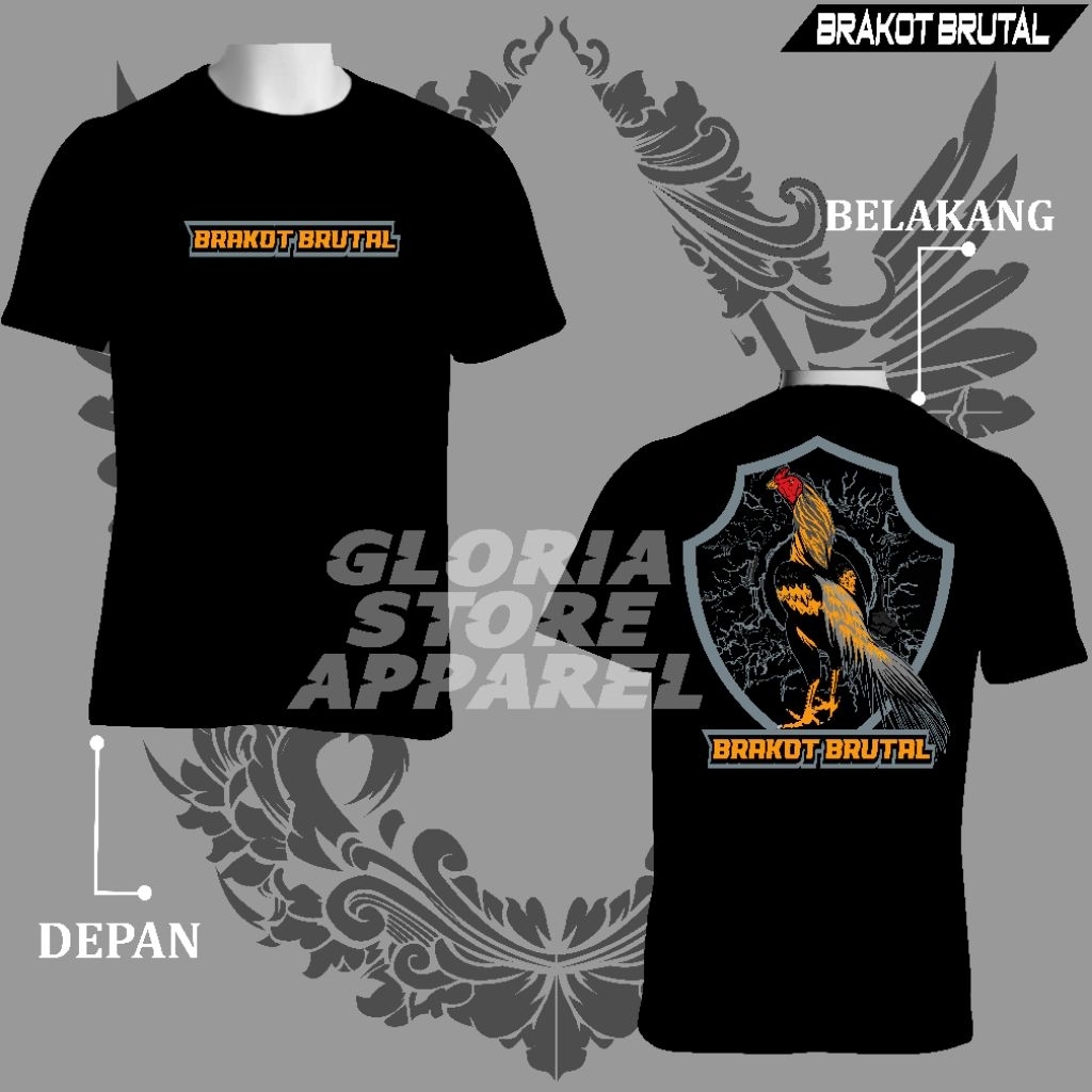 KAOS AYAM BRAKOT BRUTAL