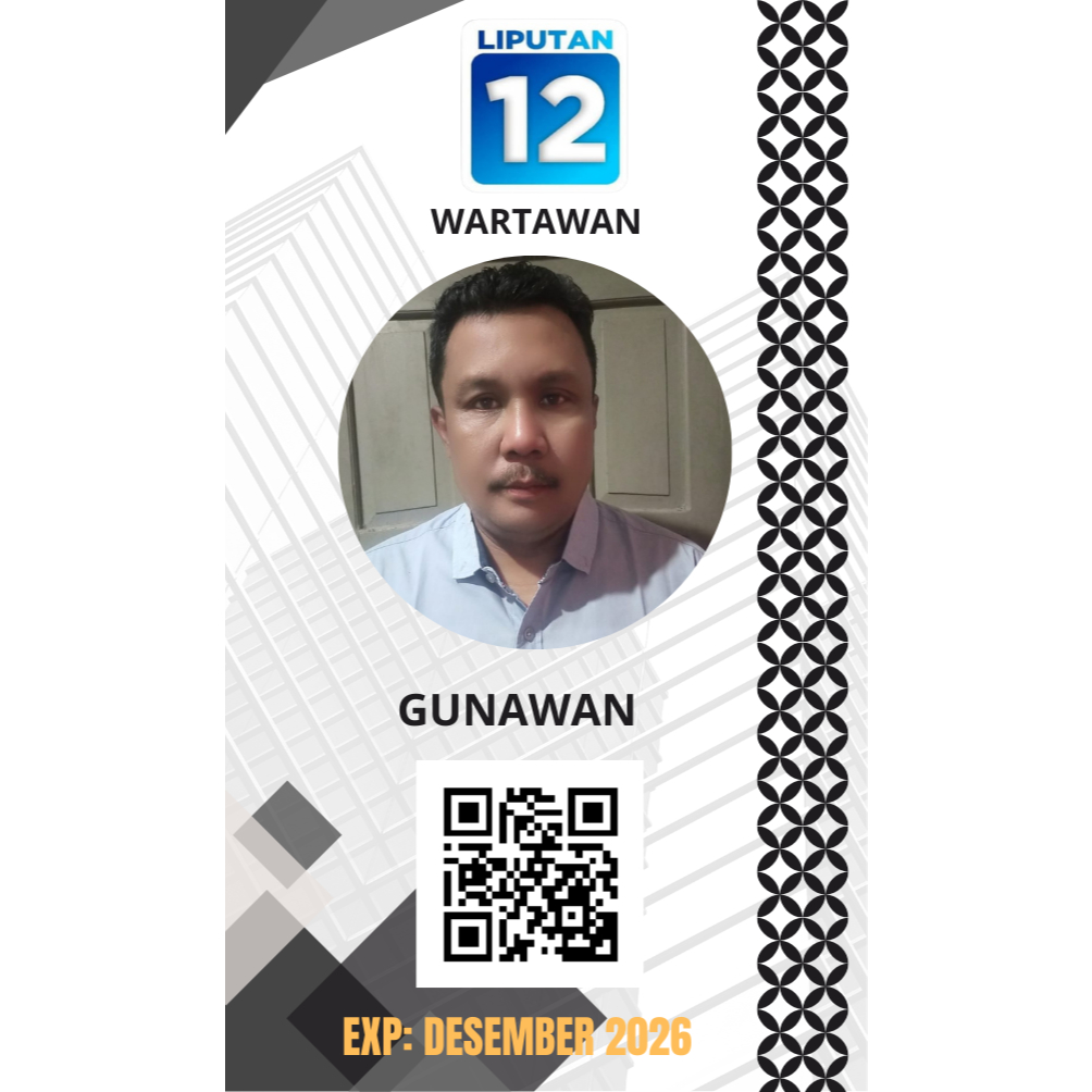 ID CARD (KTA) PERS WARTAWAN NASIONAL LIPUTAN12.COM