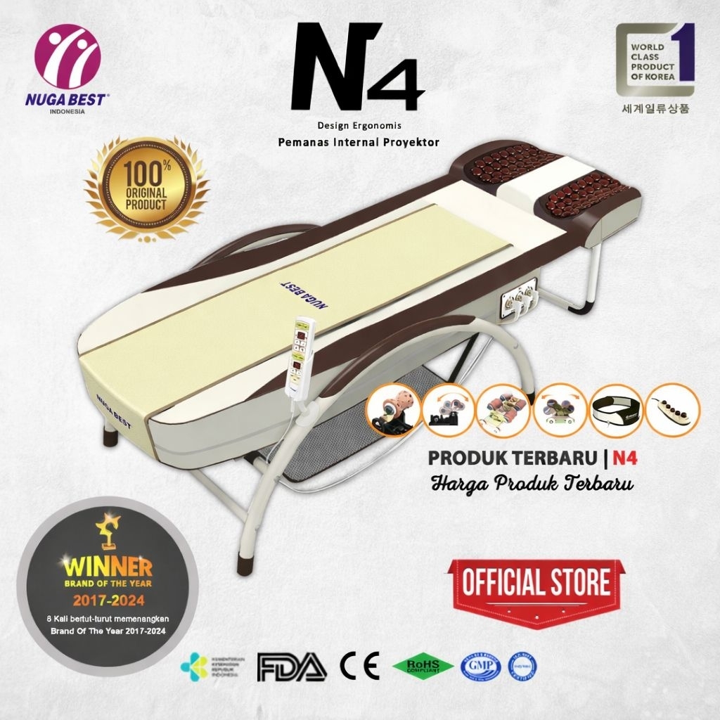 Alat terapi Nugabest  |  N4 Internal Heating Projector Nuga Best | Korea | N4 Terbaru  | Rekondisi
