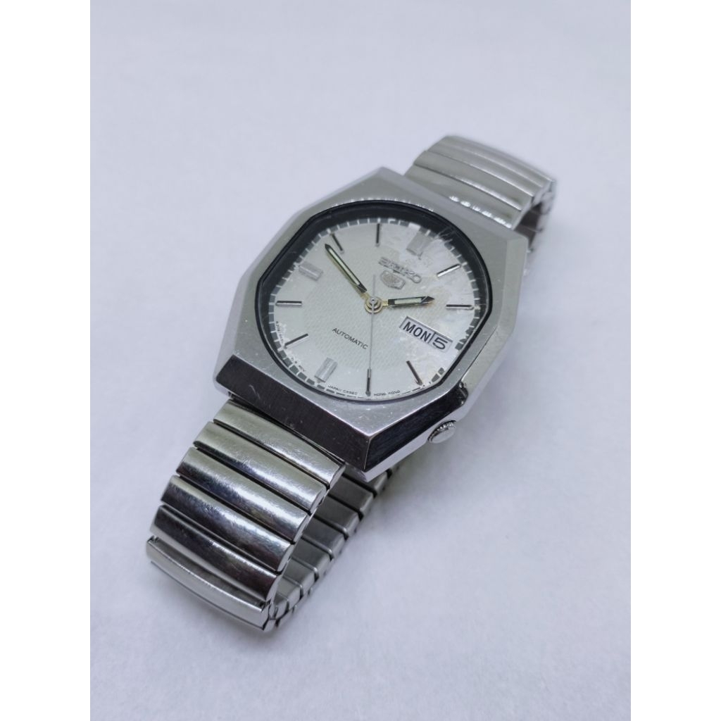 Seiko 6309 automatic vintage oktagon jam tangan antik seiko5 original japan arloji lawas klasik full