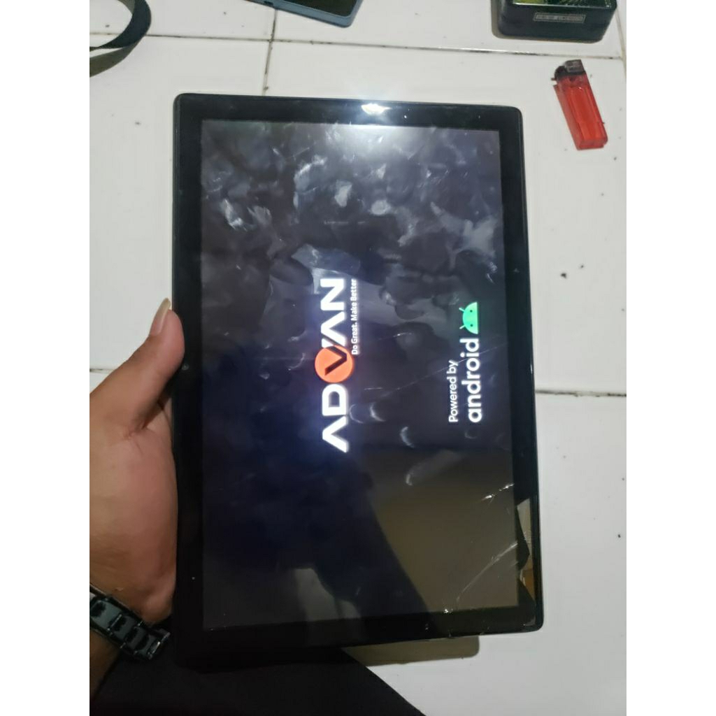 Advan Tab Sketsa 2 Mesin Normal, LCD Minus