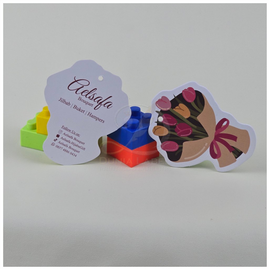 Hangtag gantung label baju | Hangtag custom | Hangtag baju custom hangtag premium 700gsm