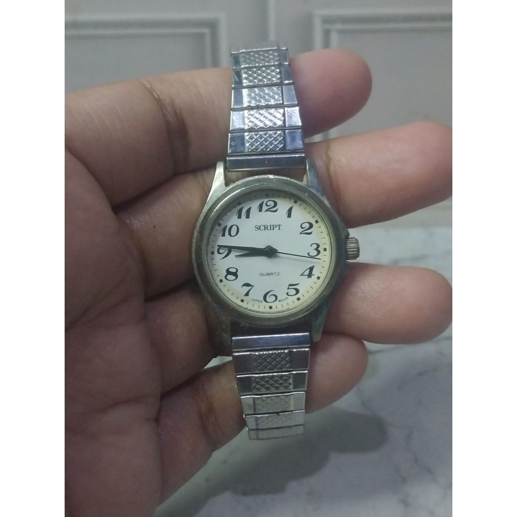 jam tangan ori  by Script jaxis quartz
