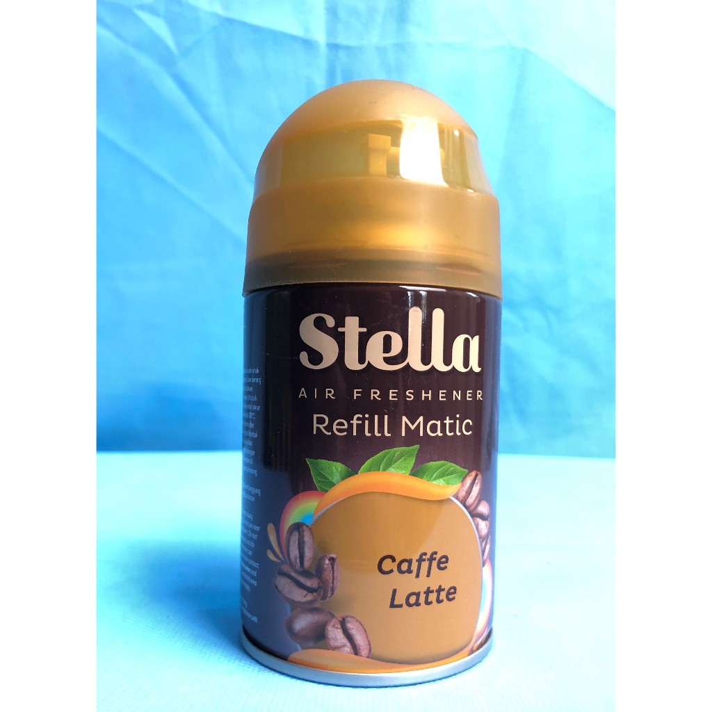 Stella Air Freshener Refill Matic Caffe Latte 160ml Isi Ulang Stella Matic Pengharum Ruangan Otomati