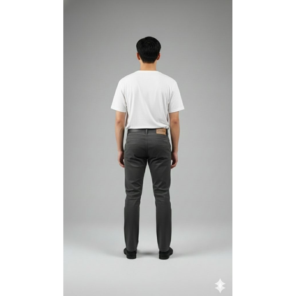 D-onestore celana chinos pria skinny premium
