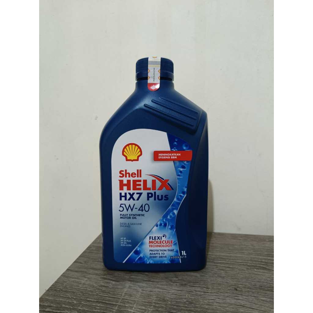 Oli Mesin Shell Helix HX-7 5W-40 1Liter - Oli Mobil Bensin & Diesel / Oli Shell Helix HX-7