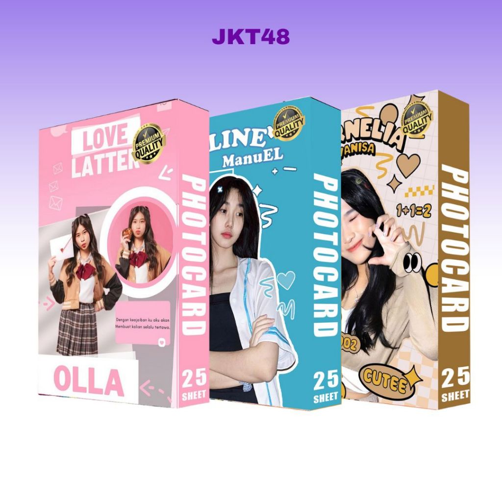 JKT48 OLLA OLINE ONIEL  FLA Photocard Exclusive Hologram