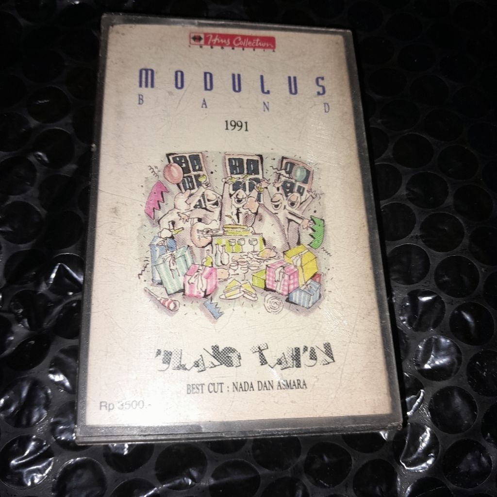 kaset modulus band ulang tahun