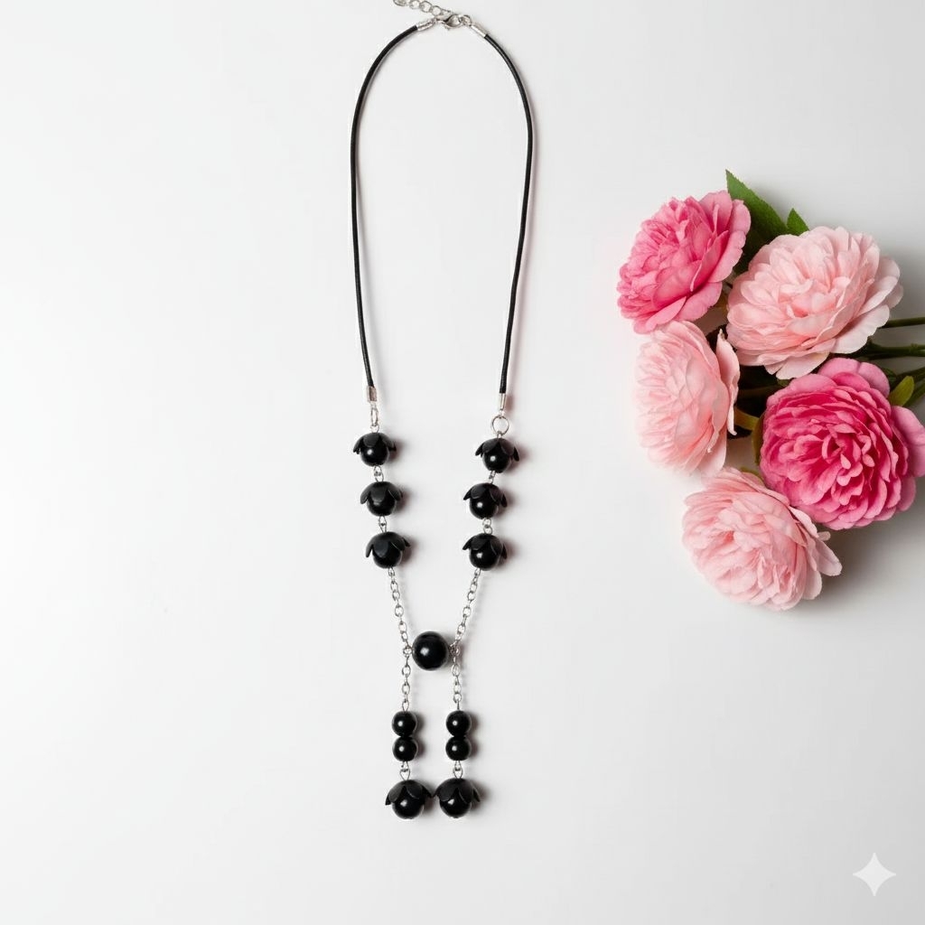 kalung wanita simple kalung panjang aksesoris fashion