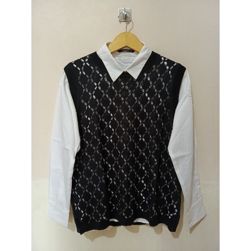 EXECUTIVE VEST ROMPI WANITA RAJUT ORIGINAL