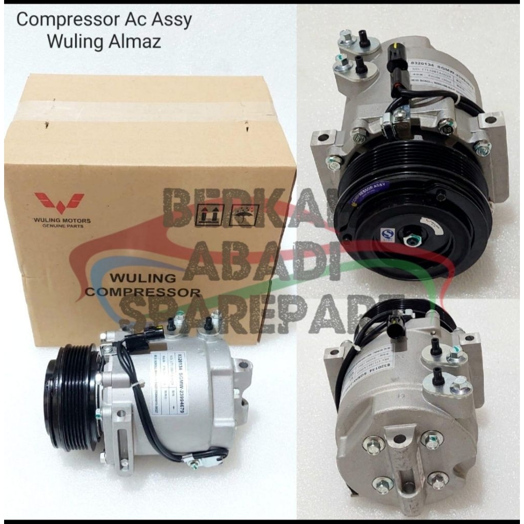 COMPRESOR KOMPRESOR AC ASSY WULING ALMAZ