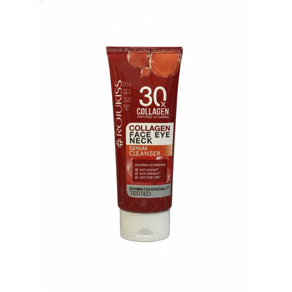 Rojukiss Collagen face eye neck Serum Cleanser 70gr made in korea