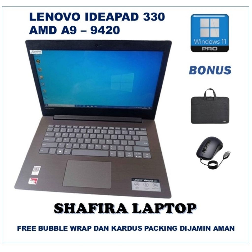 Laptop Lenovo AMD A9 VGA Radeon R5