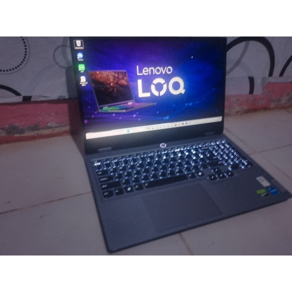 Lenovo LOQ Ram 16 RTX 3050 Batre awet