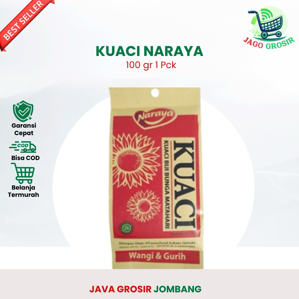 NARAYA KUACI 1 PCK || KUACI ENAK || KUACI NARAYA 100gr