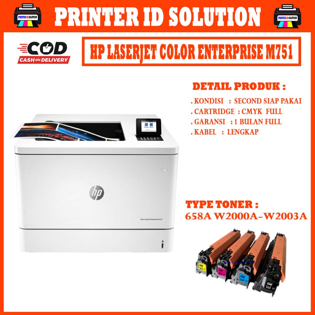 Printer HP Color LaserJet Enterprise M751 A3 COLOR DUPLEX