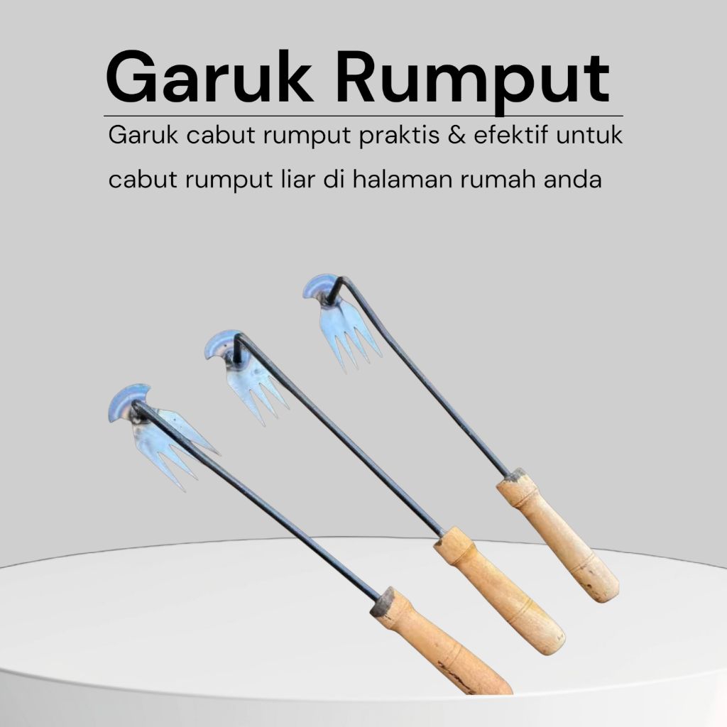 Alat Pencabut rumput.Garuk Pencabut Rumput Liar