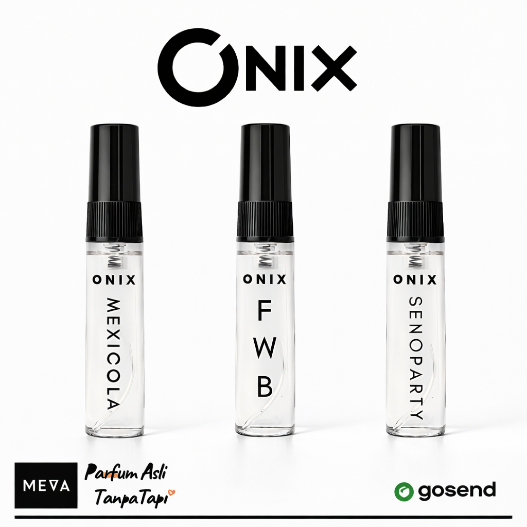 ONIX | ORIGINAL PARFUME DECANT TRAVEL SIZE 5ml PARFUM FWB / SENOPARTY / MEXICOLA