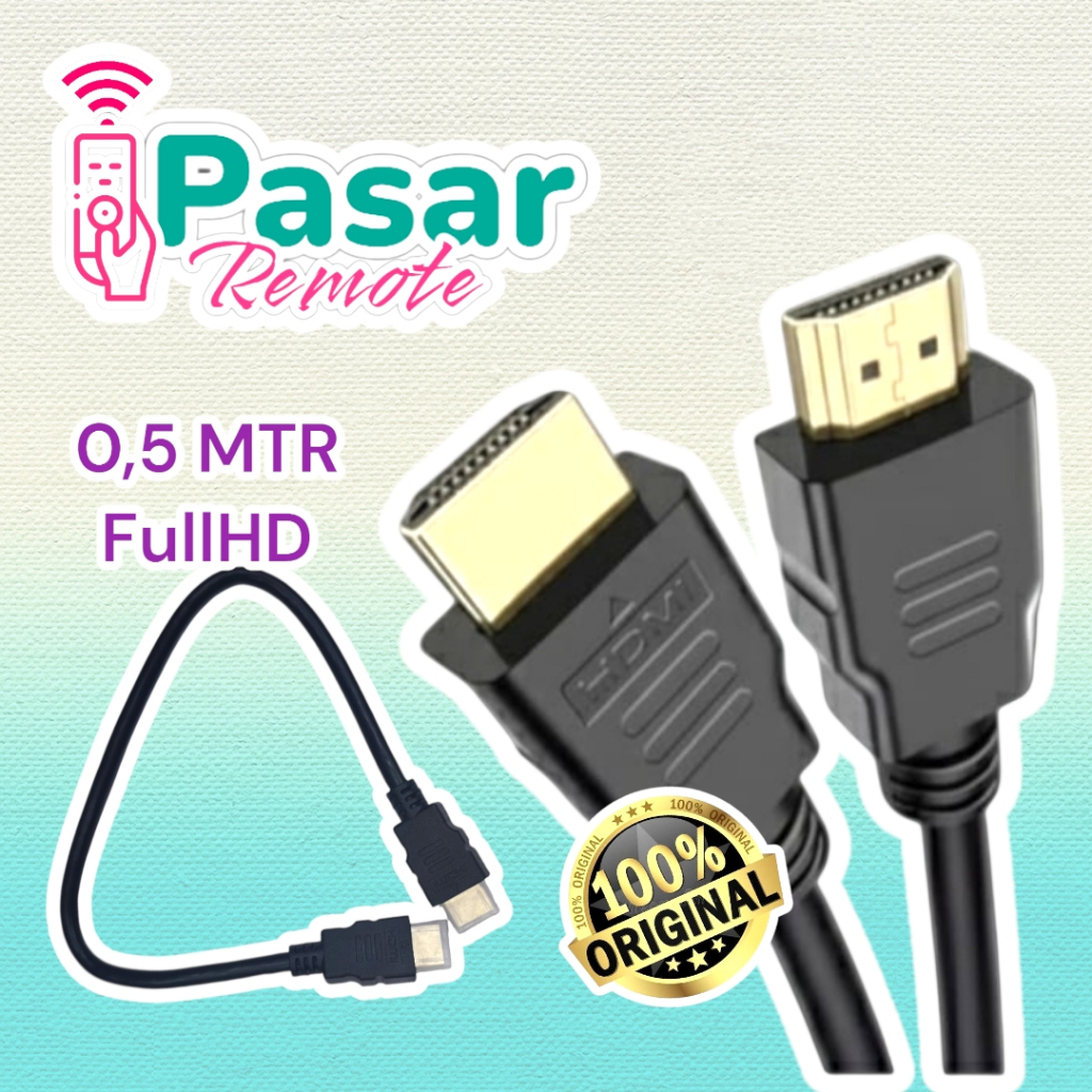 KABEL HDMI PENDEK HIGH KUALITY ORIGINAL