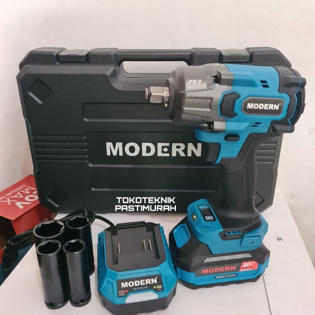 Impact Wrench Buka Baut Truck Truk Cordless Impek impak MG85 MG 85 Brushless 20v Torsi Besar 850NM