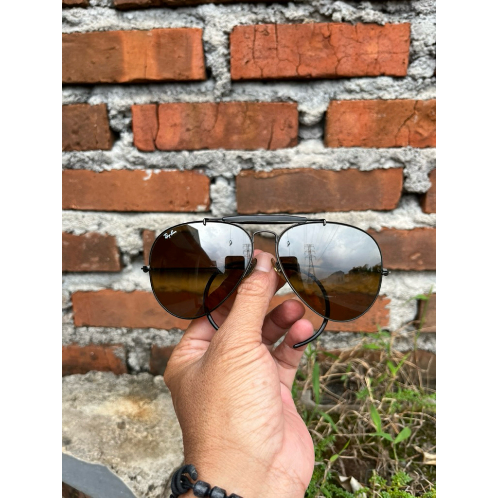 rayban aviator B&l usa orjinal lensa B15 tgm size 62.m’kondsi mulus