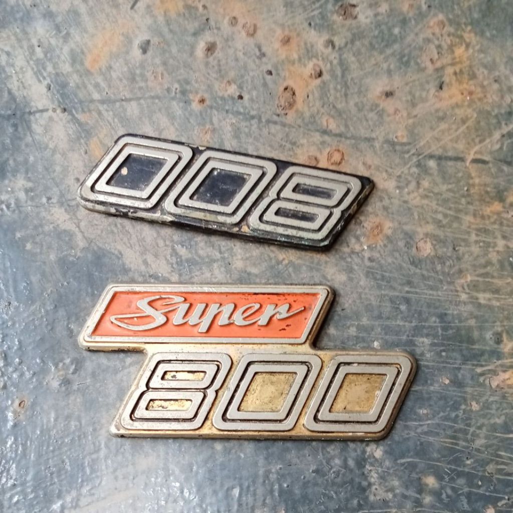 Emblem cover aki supercup c800 ori