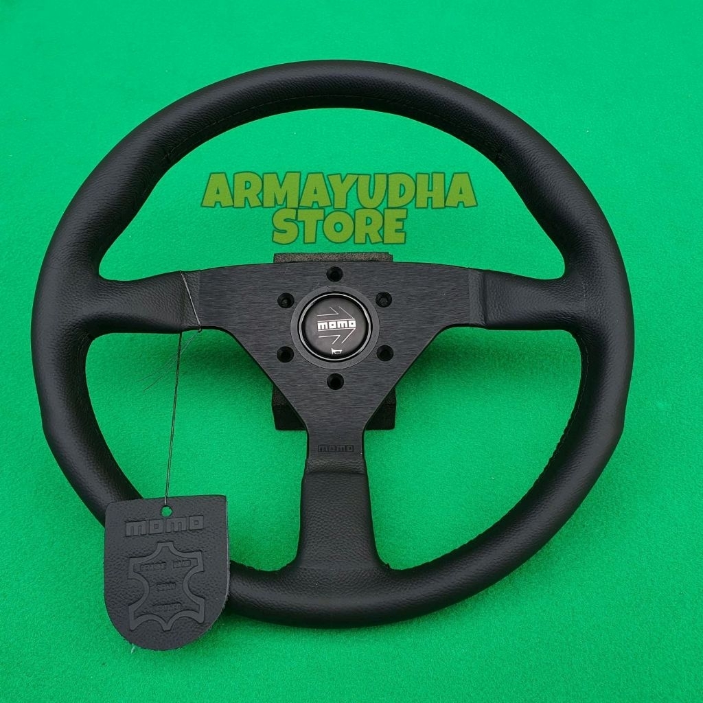 stir racing momo montecarlo black hitam original