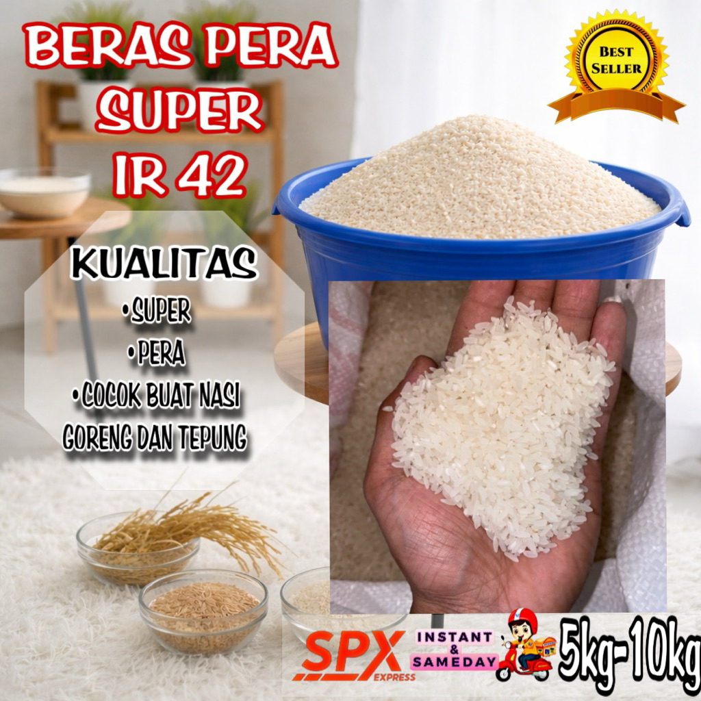 BERAS PERA BUAT NASI GORENG & NASI UDUK