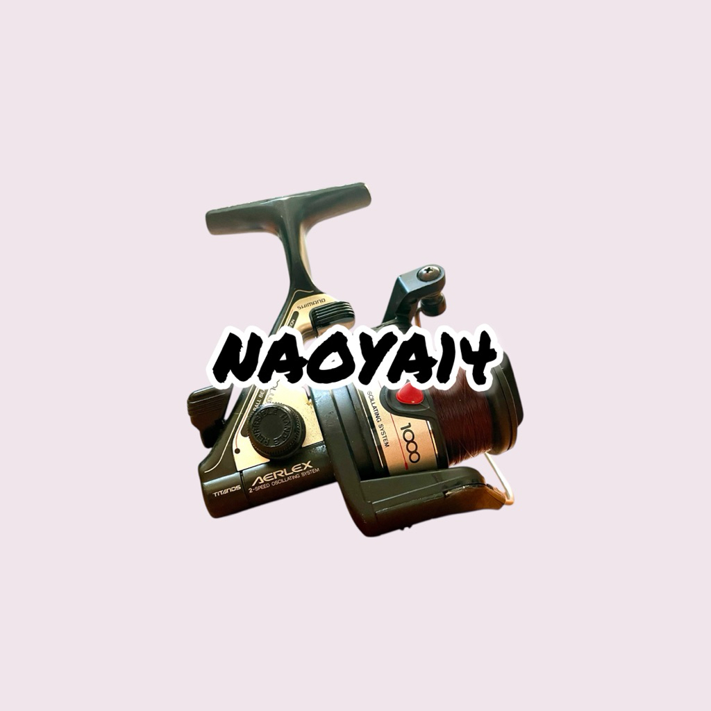 REEL VINTAGE SHIMANO TITANOS AERLEX GT-1000