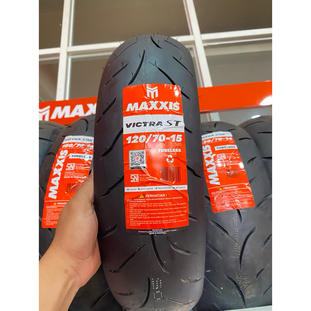 BAN MAXXIS VICTRA ST DEPAN BELAKANG XMAX250 FORZA250 RING 15 14