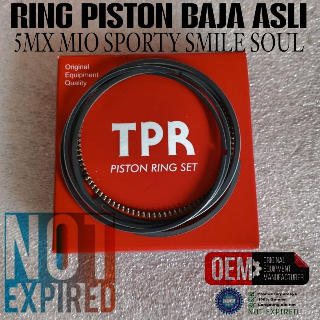 RING PISTON TPR 5MX MIO LAMA SPORTY SMILE SOUL OEM ORIGINAL JAPAN HONDA